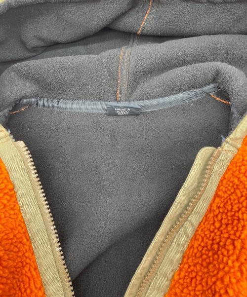 KAVU（カブー）KAVU (カブー) ボアジャケット オレンジ サイズ:Lの古着・服飾アイテム