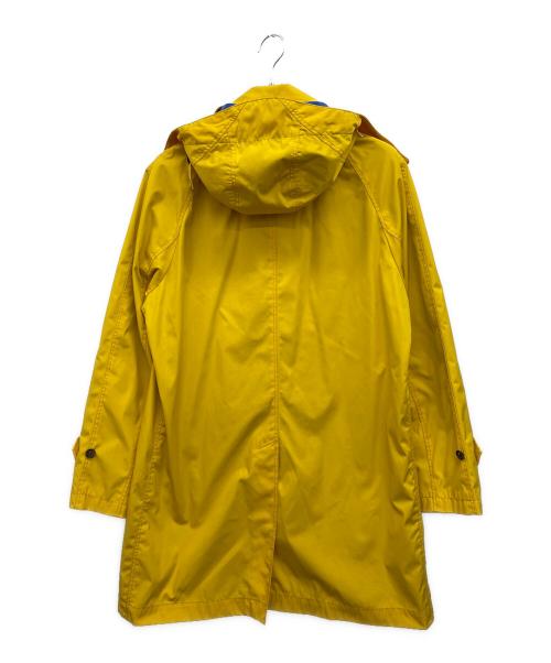 THE NORTHFACE PURPLELABEL（ザ・ノースフェイス パープルレーベル）THE NORTHFACE PURPLELABEL (ザ・ノースフェイス パープルレーベル) フード付きステンカラーコート イエロー サイズ:Lの古着・服飾アイテム