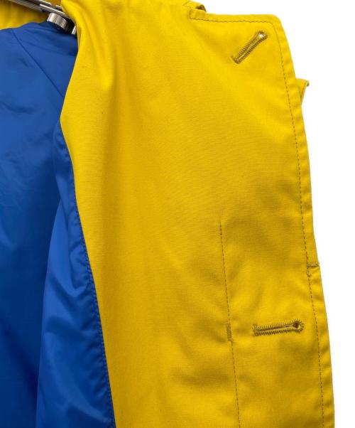 THE NORTHFACE PURPLELABEL（ザ・ノースフェイス パープルレーベル）THE NORTHFACE PURPLELABEL (ザ・ノースフェイス パープルレーベル) フード付きステンカラーコート イエロー サイズ:Lの古着・服飾アイテム