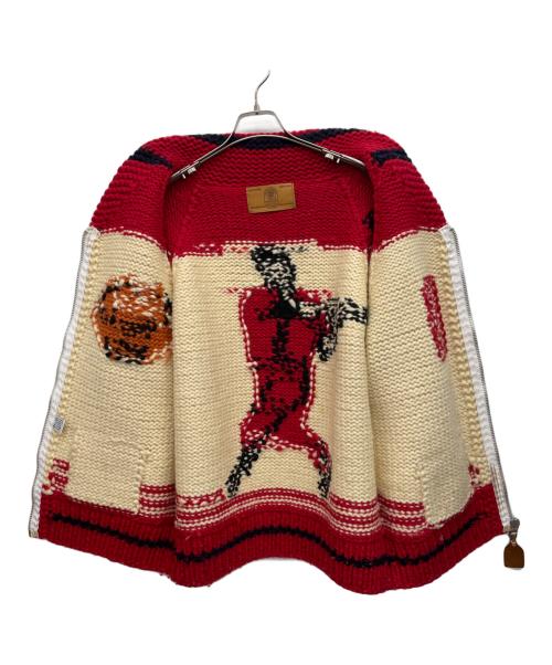 古着（フルギ）古着 (フルギ) カナディアンセーター レッド サイズ:サイズ表記無しの古着・服飾アイテム
