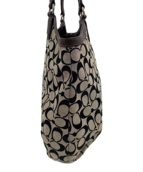 COACH（コーチ）COACH (コーチ) クラシック シグネチャー キャンバス　トートバッグの古着・服飾アイテム