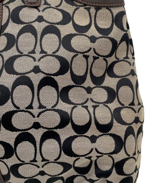 COACH（コーチ）COACH (コーチ) クラシック シグネチャー キャンバス　トートバッグの古着・服飾アイテム