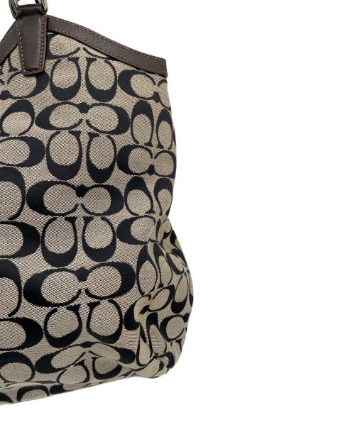 COACH（コーチ）COACH (コーチ) クラシック シグネチャー キャンバス　トートバッグの古着・服飾アイテム