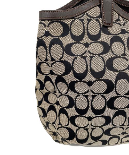 COACH（コーチ）COACH (コーチ) クラシック シグネチャー キャンバス　トートバッグの古着・服飾アイテム