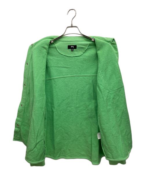stussy（ステューシー）stussy (ステューシー) 長袖シャツ 黄緑 サイズ:Sの古着・服飾アイテム