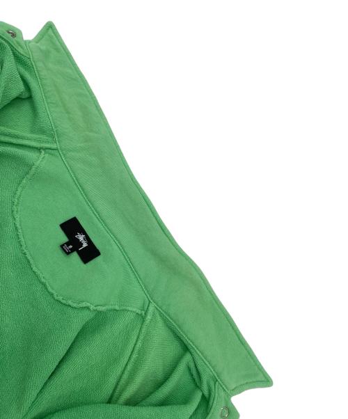 stussy（ステューシー）stussy (ステューシー) 長袖シャツ 黄緑 サイズ:Sの古着・服飾アイテム