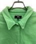 中古・古着 stussy (ステューシー) 長袖シャツ 黄緑 サイズ:S：6000円
