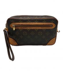 LOUIS VUITTON（ルイ ヴィトン）の古着「マルリードラゴンヌGM　セカンドバッグ」｜ブラウン