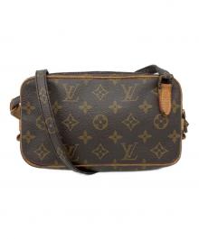 LOUIS VUITTON（ルイ ヴィトン）の古着「マルリーバンドリエール　ショルダーポーチ」｜ブラウン