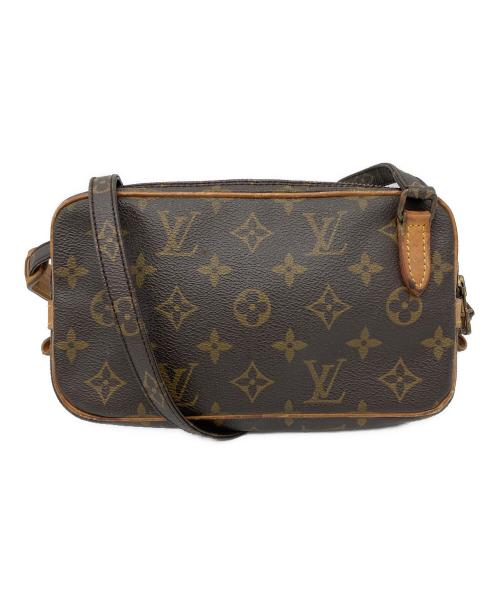 LOUIS VUITTON（ルイ ヴィトン）LOUIS VUITTON (ルイ ヴィトン) マルリーバンドリエール　ショルダーポーチ ブラウンの古着・服飾アイテム