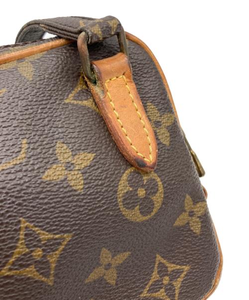 LOUIS VUITTON（ルイ ヴィトン）LOUIS VUITTON (ルイ ヴィトン) マルリーバンドリエール　ショルダーポーチ ブラウンの古着・服飾アイテム