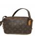 LOUIS VUITTON (ルイ ヴィトン) マルリーバンドリエール　ショルダーポーチ ブラウン：30000円
