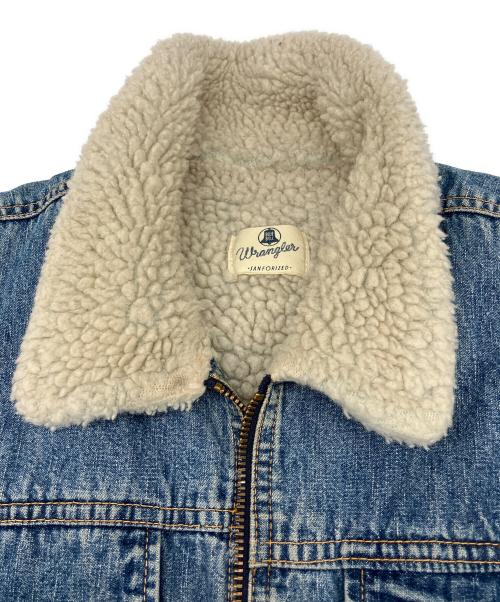 Wrangler（ラングラー）Wrangler (ラングラー) ボアジャケット ネイビー サイズ:Mの古着・服飾アイテム