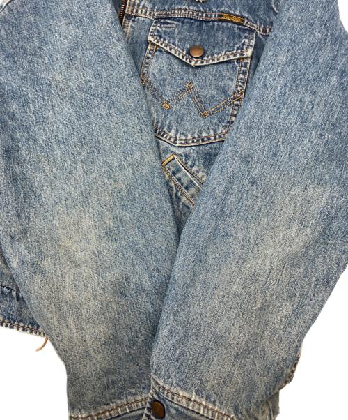 Wrangler（ラングラー）Wrangler (ラングラー) ボアジャケット ネイビー サイズ:Mの古着・服飾アイテム