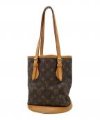 LOUIS VUITTONルイ ヴィトン）の古着「バケットPM ショルダーバッグ」｜ブラウン