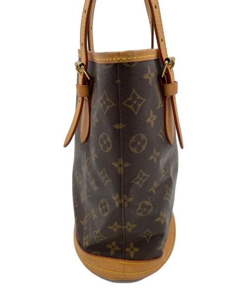 LOUIS VUITTON（ルイ ヴィトン）LOUIS VUITTON (ルイ ヴィトン) バケットPM ショルダーバッグ ブラウンの古着・服飾アイテム
