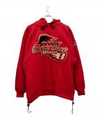 JOHNNY BLAZEジョニーブレイズ）の古着「プルオーバーパーカー」｜レッド