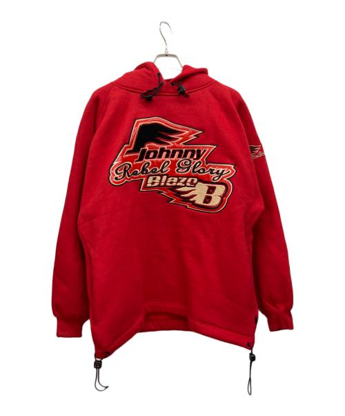 JOHNNY BLAZE（ジョニーブレイズ）JOHNNY BLAZE (ジョニーブレイズ) プルオーバーパーカー レッド サイズ:XLの古着・服飾アイテム