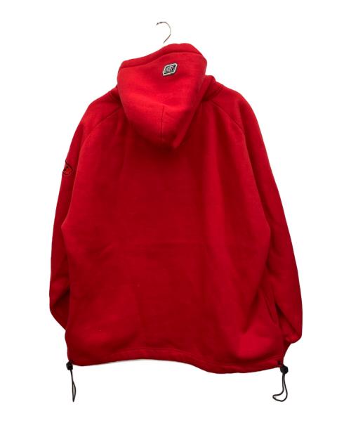 JOHNNY BLAZE（ジョニーブレイズ）JOHNNY BLAZE (ジョニーブレイズ) プルオーバーパーカー レッド サイズ:XLの古着・服飾アイテム