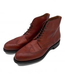 CARMINA（カルミナ）の古着「ウィングチップブーツ」｜ブラウン