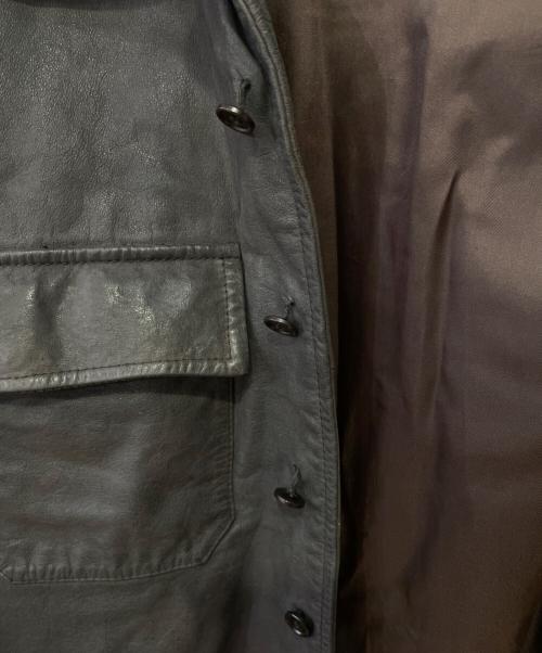 Paul Smith JEANS（ポールスミス ジーンズ）Paul Smith JEANS (ポールスミス ジーンズ) レザージャケット ブラック サイズ:Lの古着・服飾アイテム