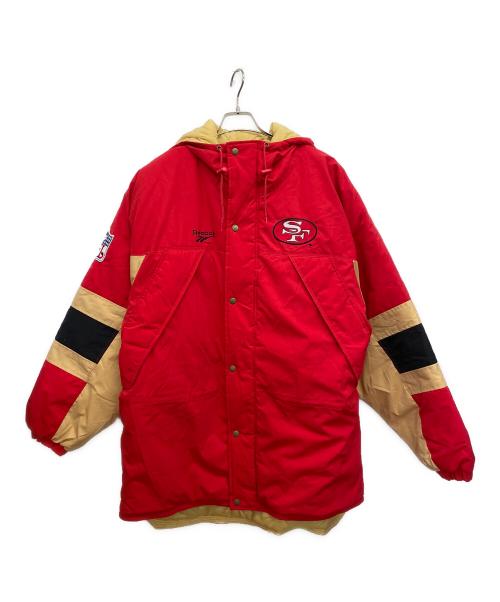 REEBOK（リーボック）REEBOK (リーボック) ジャケット レッド サイズ:Lの古着・服飾アイテム