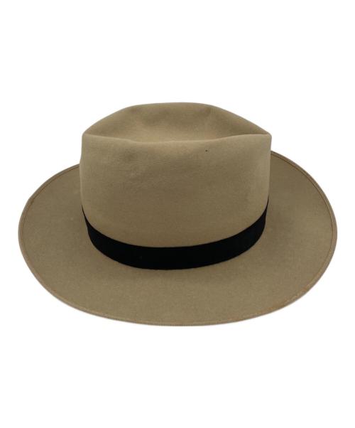 Dobbs（ドブス）Dobbs (ドブス) ボンブルグハット ベージュの古着・服飾アイテム