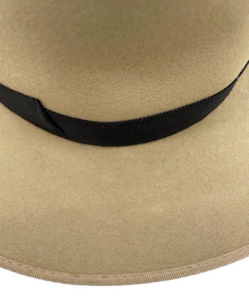 Dobbs（ドブス）Dobbs (ドブス) ボンブルグハット ベージュの古着・服飾アイテム