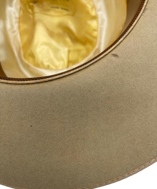 Dobbs（ドブス）Dobbs (ドブス) ボンブルグハット ベージュの古着・服飾アイテム