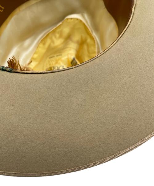 Dobbs（ドブス）Dobbs (ドブス) ボンブルグハット ベージュの古着・服飾アイテム