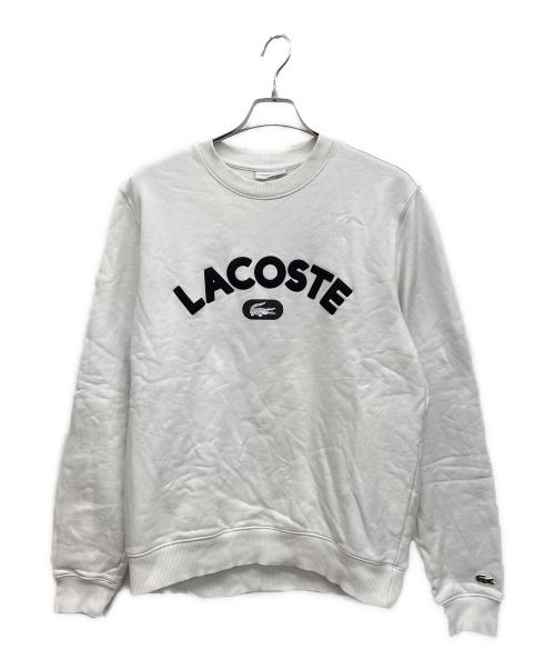 LACOSTE（ラコステ）LACOSTE (ラコステ) スウェット ホワイト サイズ:FR4の古着・服飾アイテム