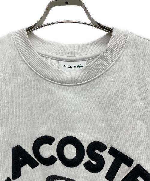 LACOSTE（ラコステ）LACOSTE (ラコステ) スウェット ホワイト サイズ:FR4の古着・服飾アイテム
