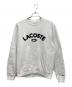 LACOSTE（ラコステ）の古着「スウェット」｜ホワイト