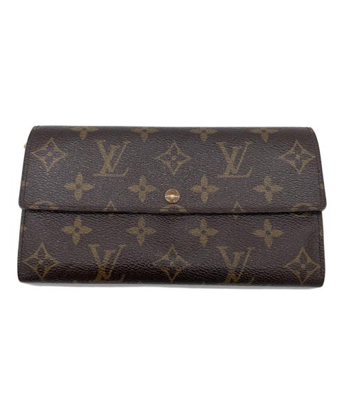 LOUIS VUITTON（ルイ ヴィトン）LOUIS VUITTON (ルイ ヴィトン)  モノグラム ポシェット　ポルト　モネ　クレディ　長財布の古着・服飾アイテム