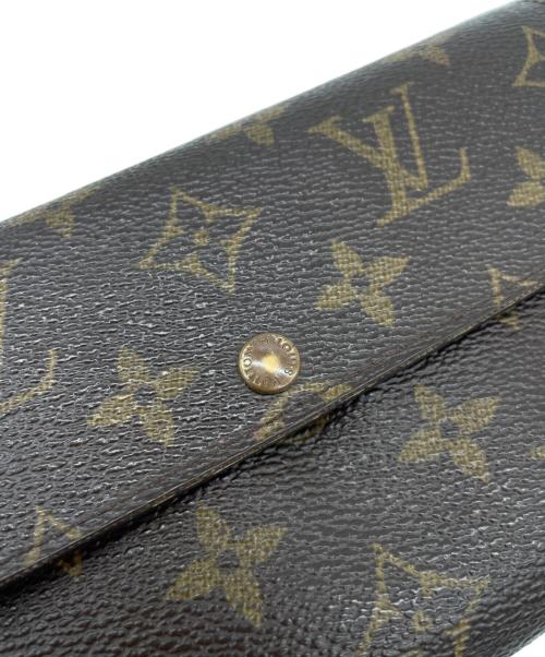 LOUIS VUITTON（ルイ ヴィトン）LOUIS VUITTON (ルイ ヴィトン)  モノグラム ポシェット　ポルト　モネ　クレディ　長財布の古着・服飾アイテム