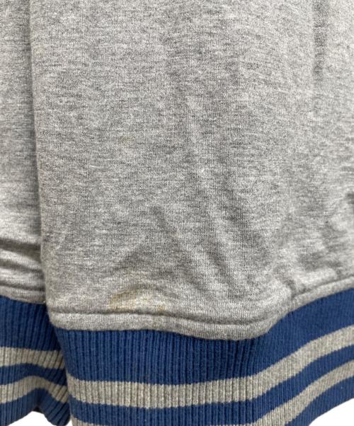 BURBERRY BLACK LABEL（バーバリーブラックレーベル）BURBERRY BLACK LABEL (バーバリーブラックレーベル) フーデッドジャケット ブルー×グレー サイズ:2の古着・服飾アイテム