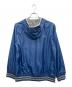 BURBERRY BLACK LABEL (バーバリーブラックレーベル) フーデッドジャケット ブルー×グレー サイズ:2：5000円