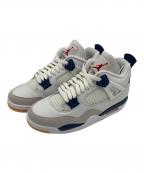 NIKE SBナイキエスビー）の古着「AIR JORDAN 4 RETRO　」｜ホワイト