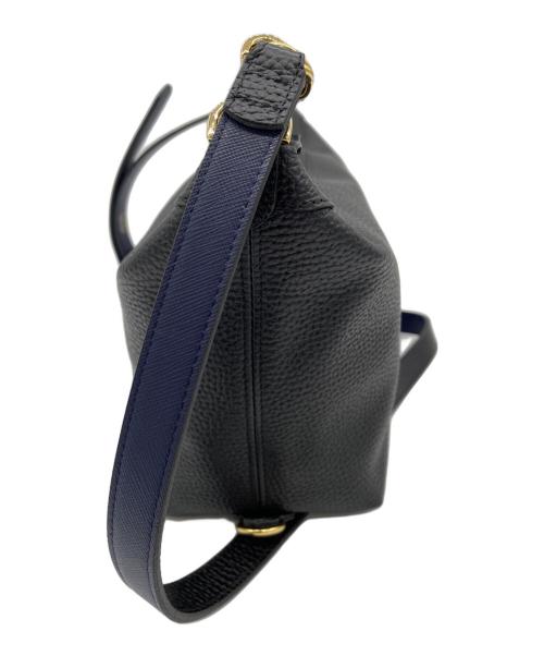 A.D.M.J.（エーディーエムジェイ）A.D.M.J. (エーディーエムジェイ) 2WAYショルダーバッグ ブラックの古着・服飾アイテム