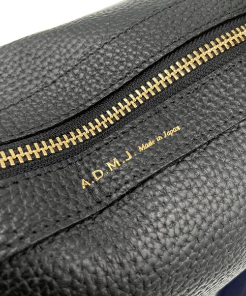 A.D.M.J.（エーディーエムジェイ）A.D.M.J. (エーディーエムジェイ) 2WAYショルダーバッグ ブラックの古着・服飾アイテム