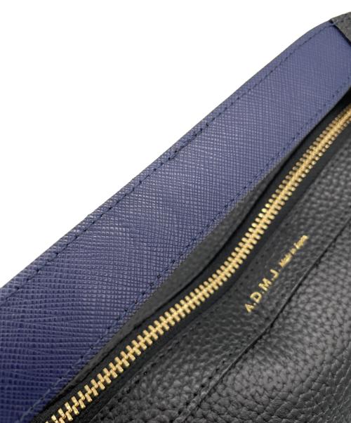 A.D.M.J.（エーディーエムジェイ）A.D.M.J. (エーディーエムジェイ) 2WAYショルダーバッグ ブラックの古着・服飾アイテム