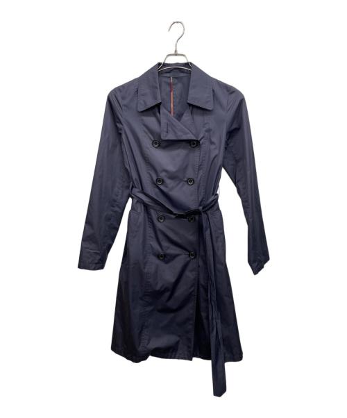 BLUE LABEL CRESTBRIDGE（ブルーレーベルクレストブリッジ）BLUE LABEL CRESTBRIDGE (ブルーレーベルクレストブリッジ) コート ネイビー サイズ:38の古着・服飾アイテム