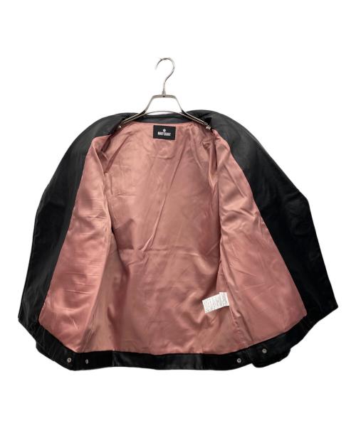 MARY QUANT（マリークヮント）MARY QUANT (マリークヮント) レザージャケット ブラック サイズ:M（38）の古着・服飾アイテム