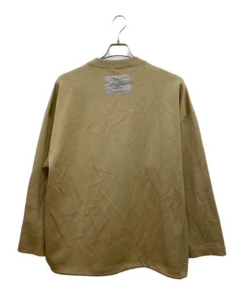 N.HOOLYWOOD（エヌ ハリウッド）N.HOOLYWOOD (エヌ ハリウッド) 長袖ポロシャツ ブラウン サイズ:36の古着・服飾アイテム