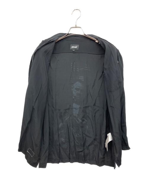 Schott（ショット）Schott (ショット) 半袖シャツ ブラック サイズ:Lの古着・服飾アイテム