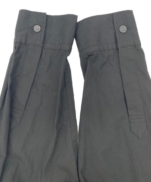 GROUND Y（グラウンドワイ）GROUND Y (グラウンドワイ) Upside Down LOGO Basic Shirt　長袖シャツ ブラック サイズ:3の古着・服飾アイテム