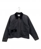 MONKEY TIMEモンキータイム）の古着「DUCK ZIP JACKET（ダックジップジャケット）」｜グレー