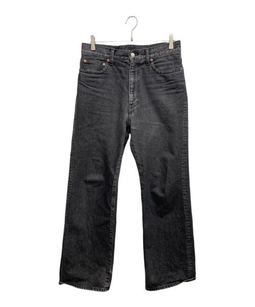 H BEAUTY&YOUTH（エイチ ビューティー&ユース）H BEAUTY&YOUTH (エイチ ビューティー&ユース) デニムパンツ ブラック サイズ:MEDIUMの古着・服飾アイテム