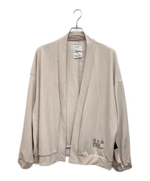 SHAREEF（シャリーフ）SHAREEF (シャリーフ) GEORGETTE JQ CARDIGAN　薄手カーディガン ベージュ サイズ:1の古着・服飾アイテム