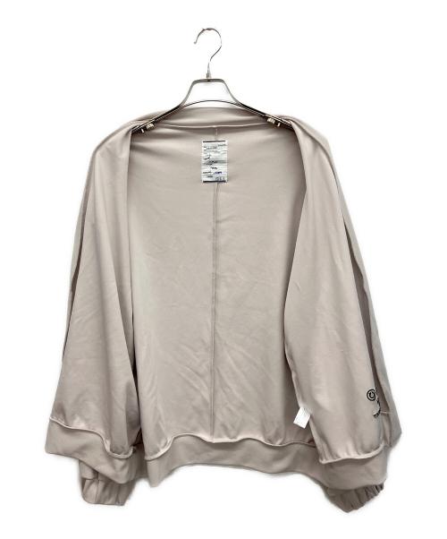 SHAREEF（シャリーフ）SHAREEF (シャリーフ) GEORGETTE JQ CARDIGAN　薄手カーディガン ベージュ サイズ:1の古着・服飾アイテム